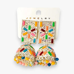 Statement Jhumka Earrings