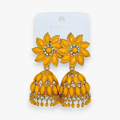 Stylish Floral Jhumka Earring