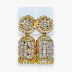 Mosaic Jhumka Earrings