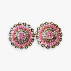 Indian Stylish Floral Radiance earrings