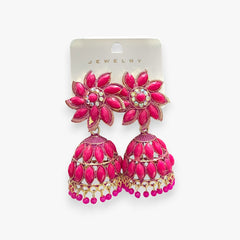 Stylish Floral Jhumka Earring